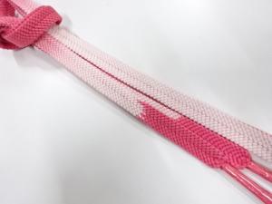 未使用品　正絹　手組帯締め